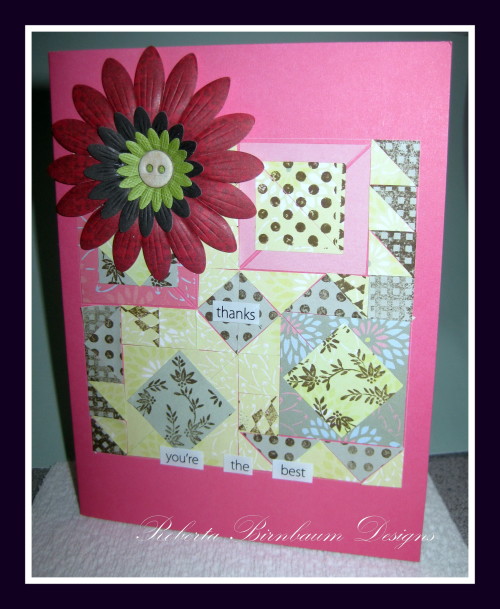 quilted cards