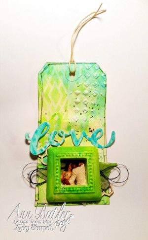 Love Tag with Crafter's Ink
