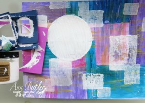 Easy made modern art page with Irit