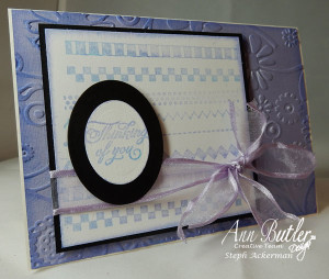 Faux Stitched Backgrounds for Cards