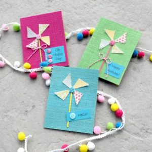 Fun Pinwheel Cards