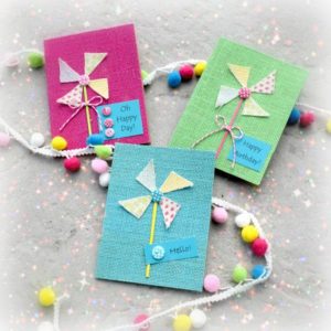 Fun Pinwheel Cards