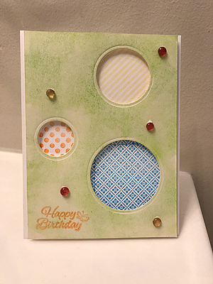 Clean and Simple Stamped Card