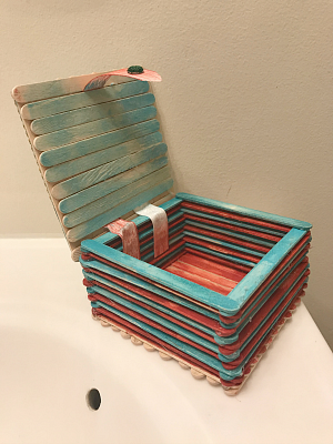 DIY Stamped Gift Box