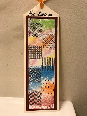 Quick and Easy Fun Stamped Bookmark