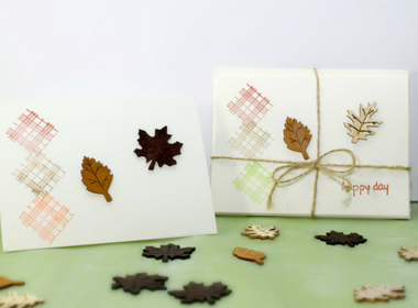 Super Easy Stamped Fall Gift Card Set