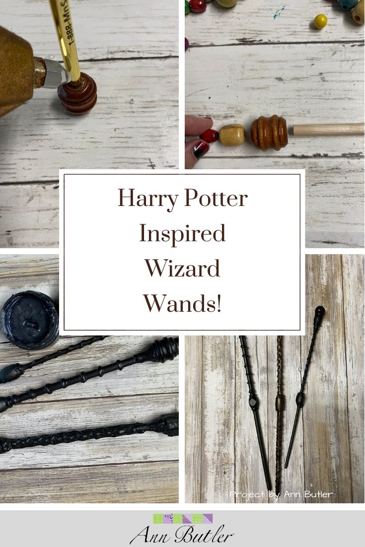Harry Potter Inspired Wizard Wands Pin