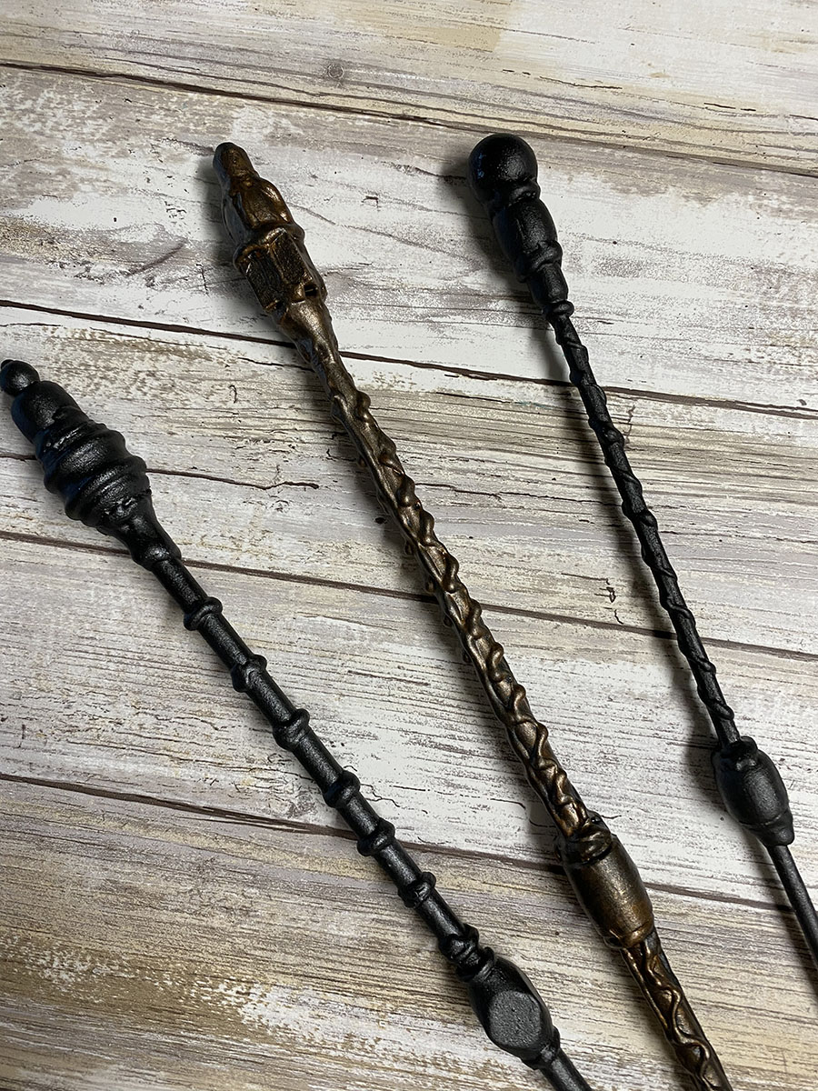 Close up of Harry Potter Inspired Wizard Wands