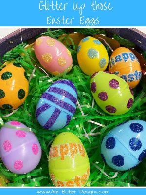 Glitter Up those Easter Eggs PIN